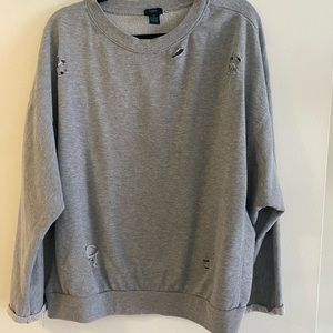 Ripped Grunge Crewneck